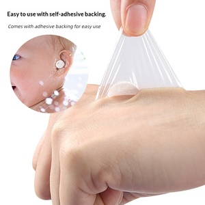 Protectores de Oídos <span class=keywords><strong>para</strong></span> la Ducha, Impermeables, Adhesivos <span class=keywords><strong>para</strong></span> Recién Nacidos, Desechables, de Algodón, Gorro de Ducha <span class=keywords><strong>para</strong></span> Bebés, Protección Auditiva - Product Image 2