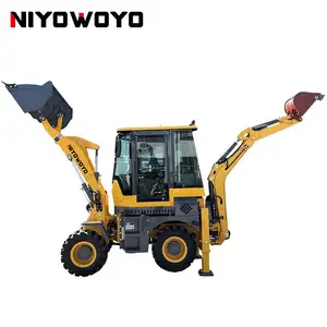 Good quality NL15-10 backehoe excavator loader 1ton 4x4 mini front loader backhoe