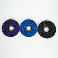 Disco Abrasivo MOPAI W880 de Alta Calidad, Disco de Láminas de Nylon de Cambio Rápido, Negro, Azul, Morado, 150 mm, Pulido, Garantía de 3 Años