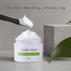 Crème <span class=keywords><strong>matifiante</strong></span> sans brillance, sans huile, contrôle du sébum, minimisation des pores, <span class=keywords><strong>hydratante</strong></span>, soin du visage, non grasse, végane, 50g, OEM personnalisé - Product Image 2