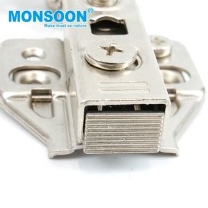 Amortisseur hydraulique pour porte d'armoire, couverture intégrale, charnières 3D pour meubles, charnières à fermeture douce en acier inoxydable - Product Image 3