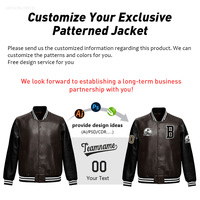 Chaqueta de Béisbol al por Mayor Directo de Fábrica, Chaqueta Varsity Personalizada para Hombre, Chaqueta Letterman con Mangas de Cuero, MOQ Bajo