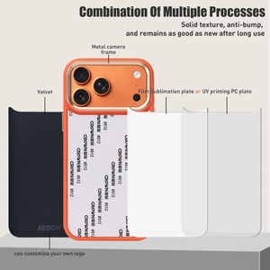 <span class=keywords><strong>Cover</strong></span> per Telefono Antiurto Personalizzata per Stampa UV e Sublimazione, Custodia Vuota per <span class=keywords><strong>iPhone</strong></span> 17 16 15 Pro Max - Product Image 4