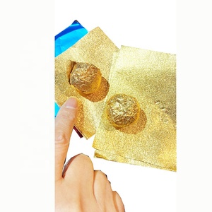 Bonne qualité 12 microns 15 microns Emballage de chocolat en feuille d'aluminium de couleur imprimée et gaufrée - Product Image 3