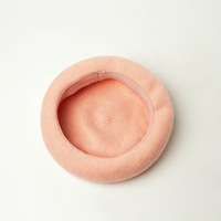 Béret en laine de cachemire britannique pour femme et homme, modèle Leisure Mushroom Deep Round Crown, en promotion
