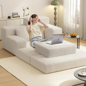2026 New Launch Product Alibabaa Low Moq Custom Compression Packed Left Chaise <b>Sofa</b> Easy Handling and Delivery - Product Image 1