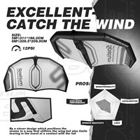 Planche de Wingfoil Spatium Downwind Surf Hydrofoil avec pagaie, planche de Wing Foil gonflable Downwind, planche de surf en carbone