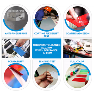 T ppgi塗装済み亜鉛メッキ鋼コイル塗装済み亜鉛メッキ鉄コイル車用Z30亜鉛コーティングカラー鋼複合プレート - Product Image 2