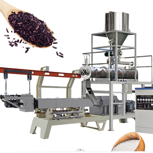 Máquina automática para hacer arroz artificial con motor de acero inoxidable 304 Procesamiento de polvo de arroz de alta productividad - Product Image 3