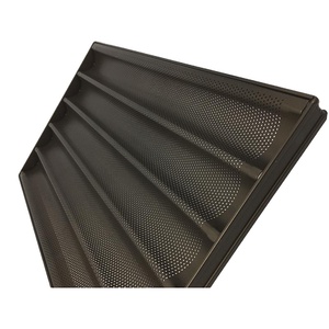 Fourniture d'usine à prix compétitif antiadhésif perforé 5 rangées <span class=keywords><strong>de</strong></span> pain français plaque <span class=keywords><strong>de</strong></span> cuisson baguette cadre fermé - Product Image 3