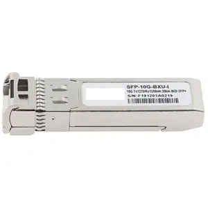 SFP-10G-BX40D-I uyumlu SFP + Ethernet modülü 1330nm 40km SMF Fiber optik alıcı verici