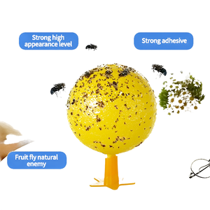 Piège à insectes collant suspendu pour l'extérieur, idéal pour les mouches des fruits et le contrôle des fourmis dans les jardins et les terres agricoles (vente en gros) - Product Image 3