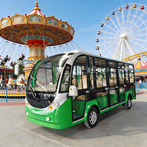 รถบัสไฟฟ้าชมวิว 14 ที่นั่ง ไม่ใช้น้ำมันเชื้อเพลิง สำหรับโรงแรมนานาชาติ - Product Image 5