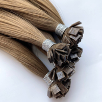 Cheveux humains Remy chinois à pointe plate, très demandés # 6 mèches de cheveux doublement étirées avec cuticules intactes pour femmes