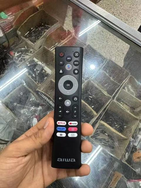 CHIQ TV Remote with Fixed Code IR Control AAA Battery 4 Buttons 8-10M Range for Android TV