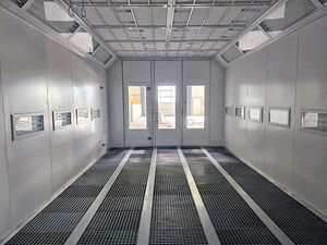 Огнестойкая Автомобильная покрасочная будка Мощностью 24 кВт, электрическая/дизельная/газовая камера с распылителем - Product Image 5