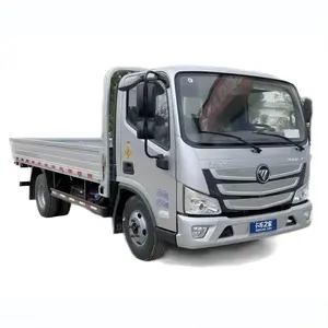 2023热卖中国卡车2wd 2.5L柴油4x2汽车2门-3座气体货运卡车福田奥马克s1