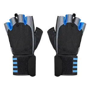 SHIWEI-6037#Hot Sale fitness Palm and Wrist Gloves Comfortable weight lifting Gym Gloves Supplier