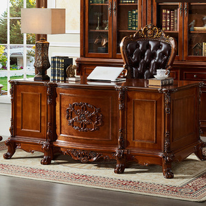 Muebles de Oficina de Lujo para Jefes, Muebles de Vestíbulo de Hotel, Muebles de Oficina para el Hogar de Estilo Europeo Antiguo para Presidentes - Product Image 2
