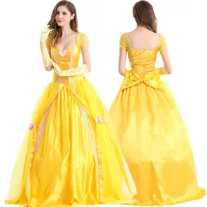 S040 New Design Halloween Women Dresses Princess Girls Costume Performance Clothes