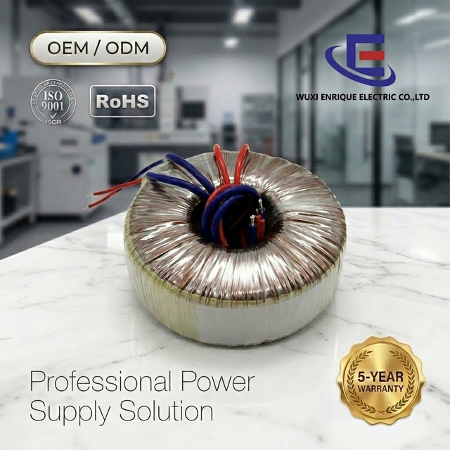 Custom Low Hum Toroidal Transformer 200VA 230V to 12V for Headphone Amplifier