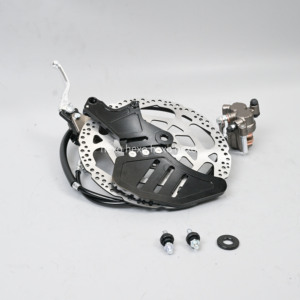 Sistema Freno Posteriore Inferiore HEXO con Staffa in Lega di Alluminio 6061 e Disco 2Cr13 per Moto Fuoristrada Ultra Bee - Retrofit/Aggiornamento - Product Image 4