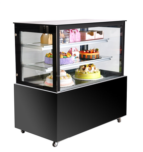 Máy tính để bàn bánh tủ với ánh sáng LED Glass bánh <span class=keywords><strong>Showcase</strong></span> cho siêu thị & cửa hàng sử dụng - Product Image 2