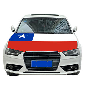A prezzi accessibili bandiera nazionale del cofano del cofano auto <span class=keywords><strong>cile</strong></span> copertura del motore bandiera fabbrica vendita diretta tessuto in poliestere - Product Image 6