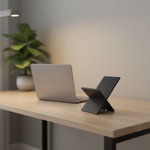 Porte-revues en bois JGWOOD DESIGNS, organiseur de bureau pour la maison et le bureau - Product Image 2