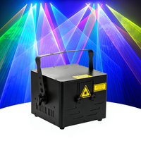 Projecteur laser d'animation RGB ILDA 10W contrôlé par application, faisceau laser 25 kHz pour cérémonie de mariage, éclairage laser de scène