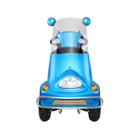 Scooter de mobilité électrique à quatre roues certifié CE europe pour personnes âgées