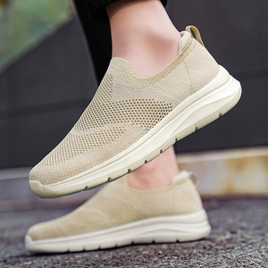 Zapatos de Masaje Cómodos y Superligeros con Parte Superior de Malla, Sin Cordones, para Caminar, para Hombres Mayores, Fitness, Talla Grande 48, Primavera - Product Image 6