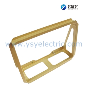 Tùy chỉnh bàn chải nhôm với oxy hóa vàng kim loại khung - Product Image 5