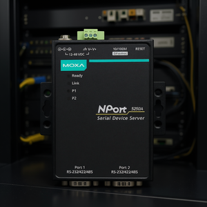 Servidor de Dispositivos Seriales Moxa NPort 5250A, Módulo I/O Industrial Ethernet, Ethernet 10/100M, RS-232, Doble Puerto, Taiwán - Product Image 3