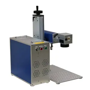 Handheld Portable Manufacturer Split Price Mini Fiber Co2 UV JPT Laser Marking Machine with Rotary for Engraver