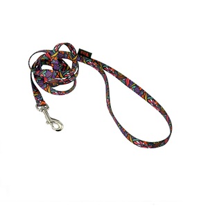 Promocional colorido nuevo patrón impresión Digital mascota al aire libre al por mayor poliéster correas correa de plomo para pasear perros - Product Image 4