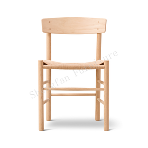 Indonesia Sử Dụng Nhà Máy Bán Buôn Rắn Gỗ Sồi Khung Gỗ Nguyên Liệu Màu Gỗ Borge Mogensen Phòng Ăn Đám Cưới Bàn Ăn Ghế Cánh Tay - Product Image 4