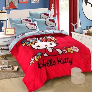 Embroidered Trendy Hello Kitty Bedsheet For Cozy Sleep Alibaba Com