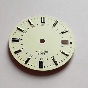 GSGMT NH34 <span class=keywords><strong>Cadran</strong></span> 31mm Montre mécanique avec calendrier littéral Nouvel accessoire en métal durable - Product Image 3
