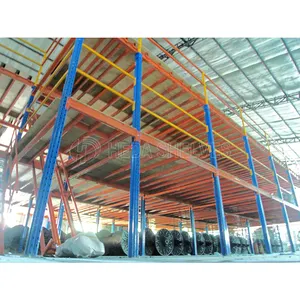 Customized Wide Vertical Warehouse Racking System Storage Loft Shelf