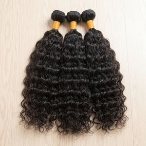 Extensions de cheveux bouclés du temple indien brut Double trame Cheveux humains vierges Vagues droites et soyeuses Fabricant Fournisseur en Inde - Product Image 4