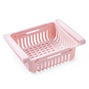 Cajón organizador retráctil para refrigerador y congelador, estante divisor de capas, cesta para huevos, estante de almacenamiento telescópico flexible - Product Image 6