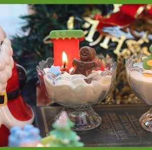 Holiday Aromatherapy <b>Candle</b> Natural Soy Wax Christmas Tree Figurine Scented <b>Candle</b> for Home Decor <b>Gift</b> - Product Image 5