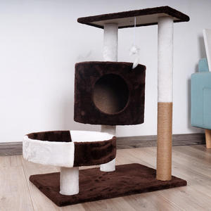 <b>Cat</b> Tree Cute <b>Cat</b> Tower <b>for</b> Indoor Multi-Level <b>Cat</b> Furniture with <b>Scratching</b> <b>Post</b> - Product Image 2