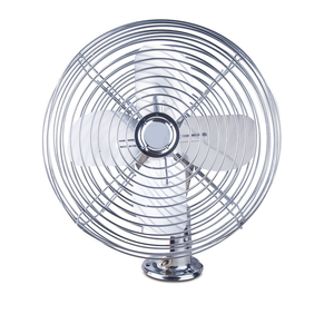 Haute qualité Chrome 8 ''<span class=keywords><strong>voiture</strong></span> USB refroidisseur d'air ventilateurs ventilateurs électriques robustes pour véhicule Auto camion Forklift-DC12V 24V robuste - Product Image 1
