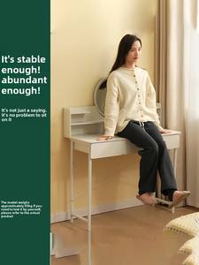 2025 semplice e moderno piccolo tavolo da trucco <span class=keywords><strong>per</strong></span> camera da letto o soggiorno <span class=keywords><strong>per</strong></span> piccoli appartamenti e nuove case <span class=keywords><strong>in</strong></span> affitt - Product Image 4