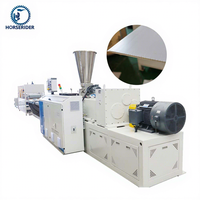 Machine automatique de panneaux de plafond en PVC pour cavaliers / Ligne de production de feuilles de PVC Panneau mural en PVC