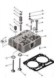 Pièces de moteur mécanique en gros Honour Time : Pièces de moteur diesel NT855, Soupape d'admission 135957, Soupape d'échappement 145701, Soupape de moteur - Product Image 2