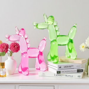 Ornement licorne transparent en résine, mini dessin animé créatif transfrontalier, décoration de bureau et de maison - Product Image 2