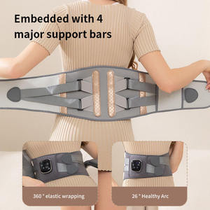 New Style Breathable Flexible Waist <b>Massager</b> Electric Relaxation <b>Vibrator</b> <b>Back</b> Fat Slimming Massage Belt Pain Relief - Product Image 4
